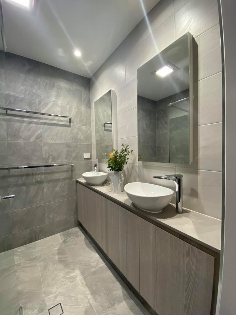 Bathroom renovation by East Coast Renovations