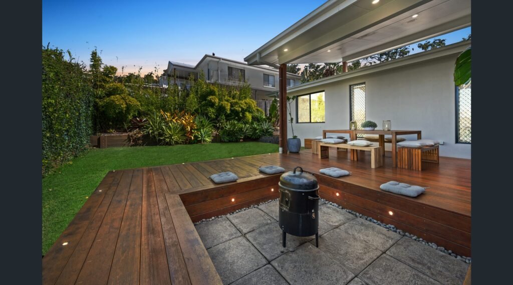 Timber deck built by East Coast Renovations