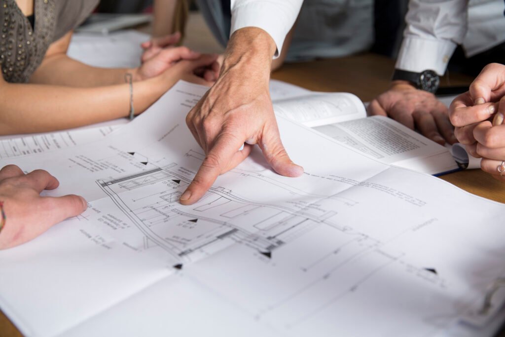 Construction planning - building plans